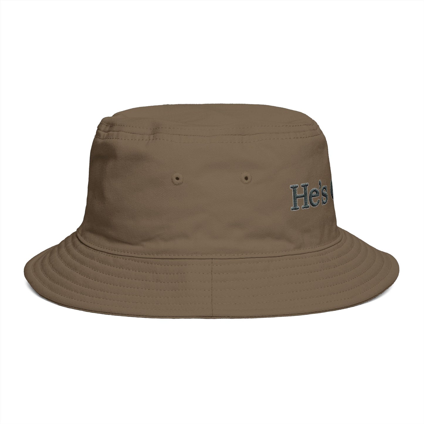 He's Golfing Bucket Hat — Casual Golf Hat for Players & Fans