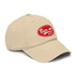 Beer Me Baseball Cap — Vintage Washed Hat with Red Patch