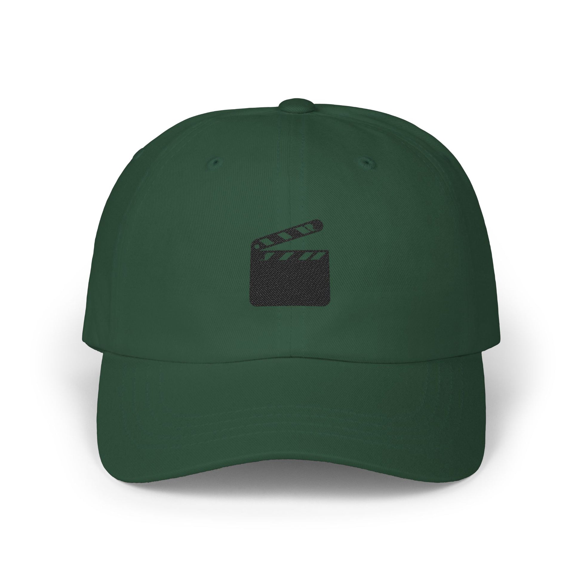 Dad Cap with Film Clapper Embroidery – Movie Director Hat Hats Printify Spruce One size