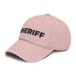 Sheriff Floral Embroidered Baseball Cap