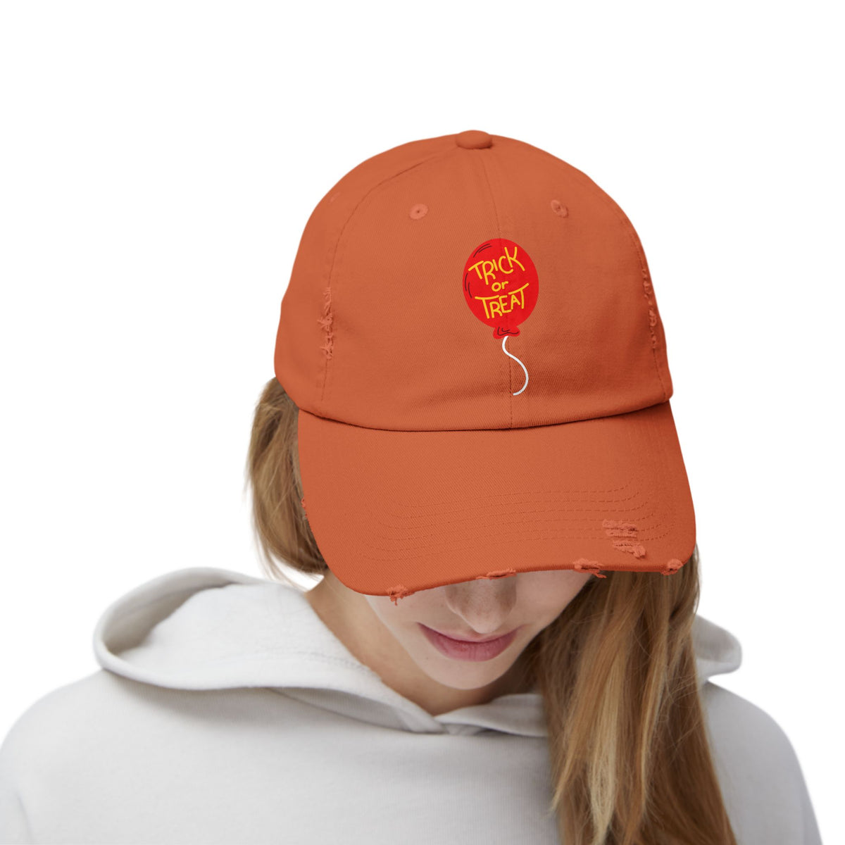 Trick or Treat Balloon Halloween Cap