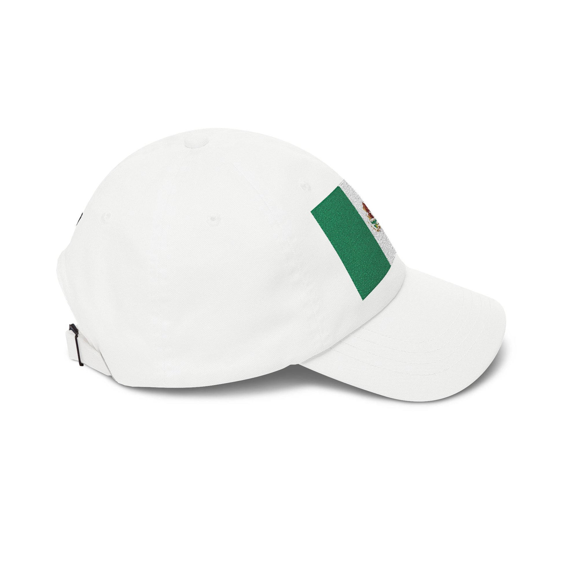Mexico Flag Dad Cap — Embroidered Mexican Flag Baseball Hat Hats Printify