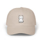 Cute Kitty Embroidered Dad Cap Hats Printify Stone One size