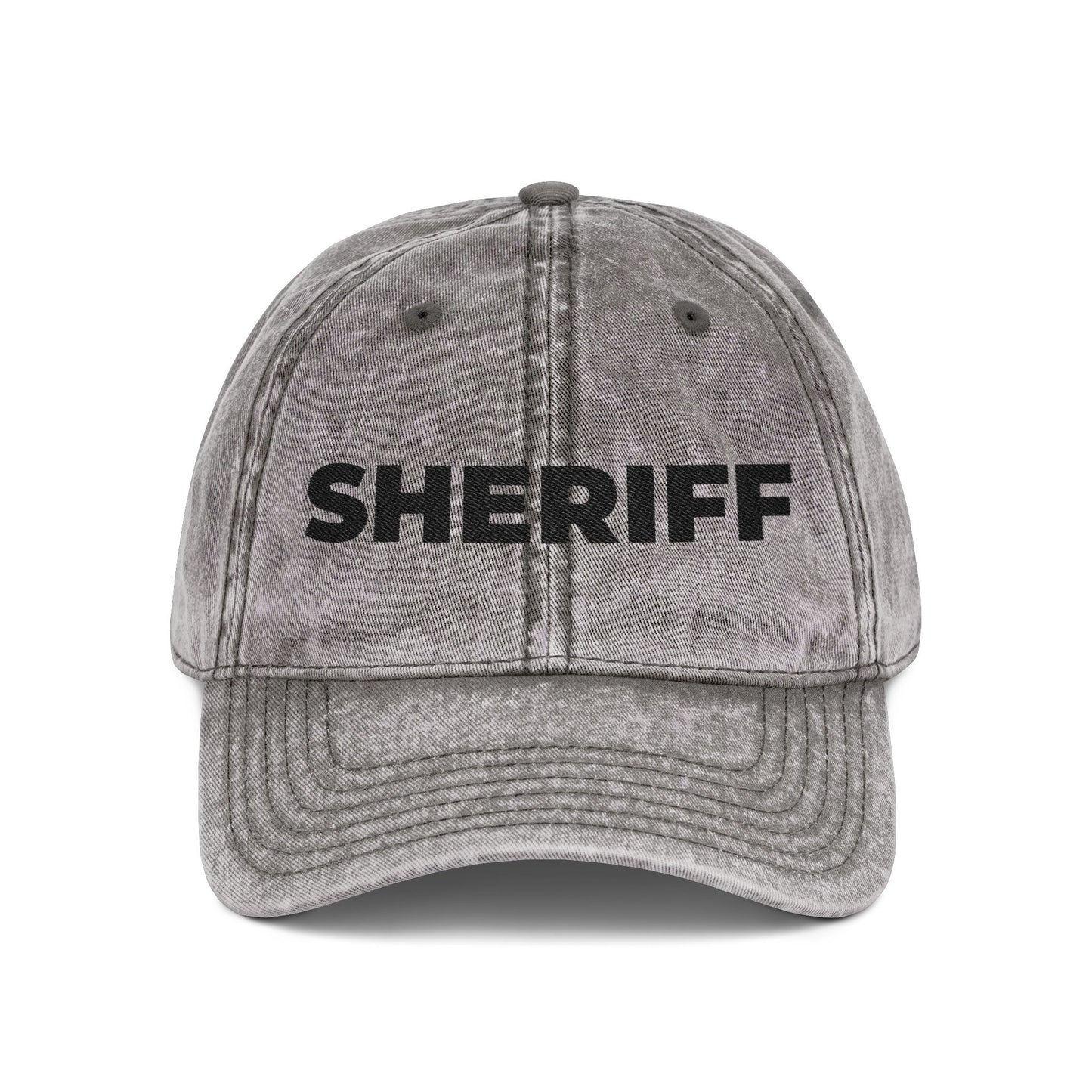 Vintage Cap (Embroidery) Hats Printify One size Charcoal Grey