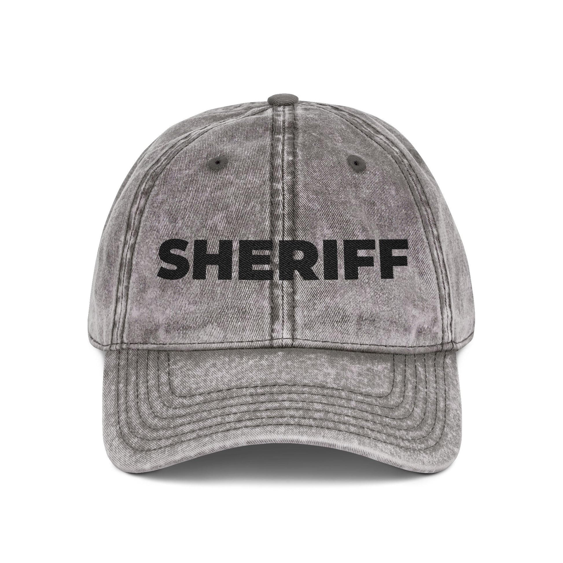 Vintage Cap (Embroidery) Hats Printify One size Charcoal Grey