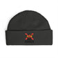 Cuff Beanie — 'No Kings' Streetwear Embroidered Beanie Hats Printify One size Coal