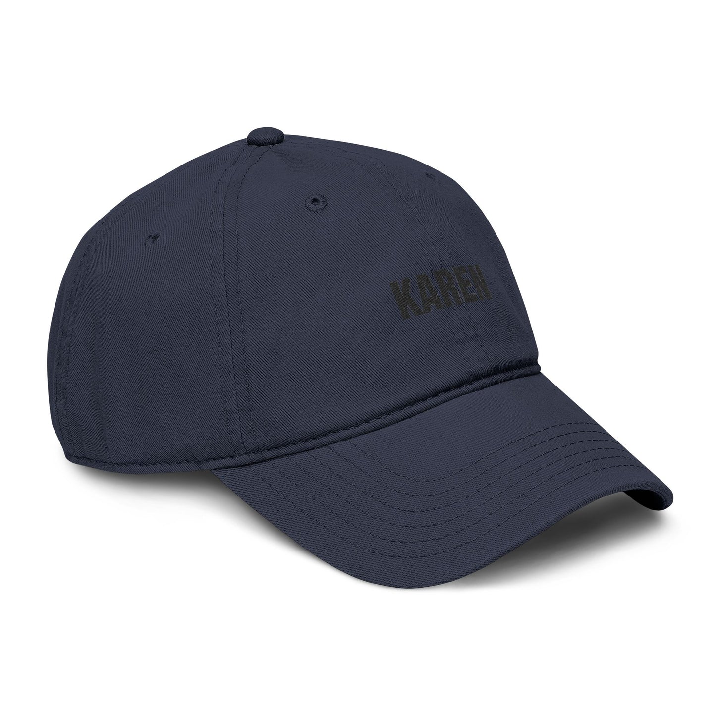 Karen Embroidered Washed Baseball Cap Hats Printify