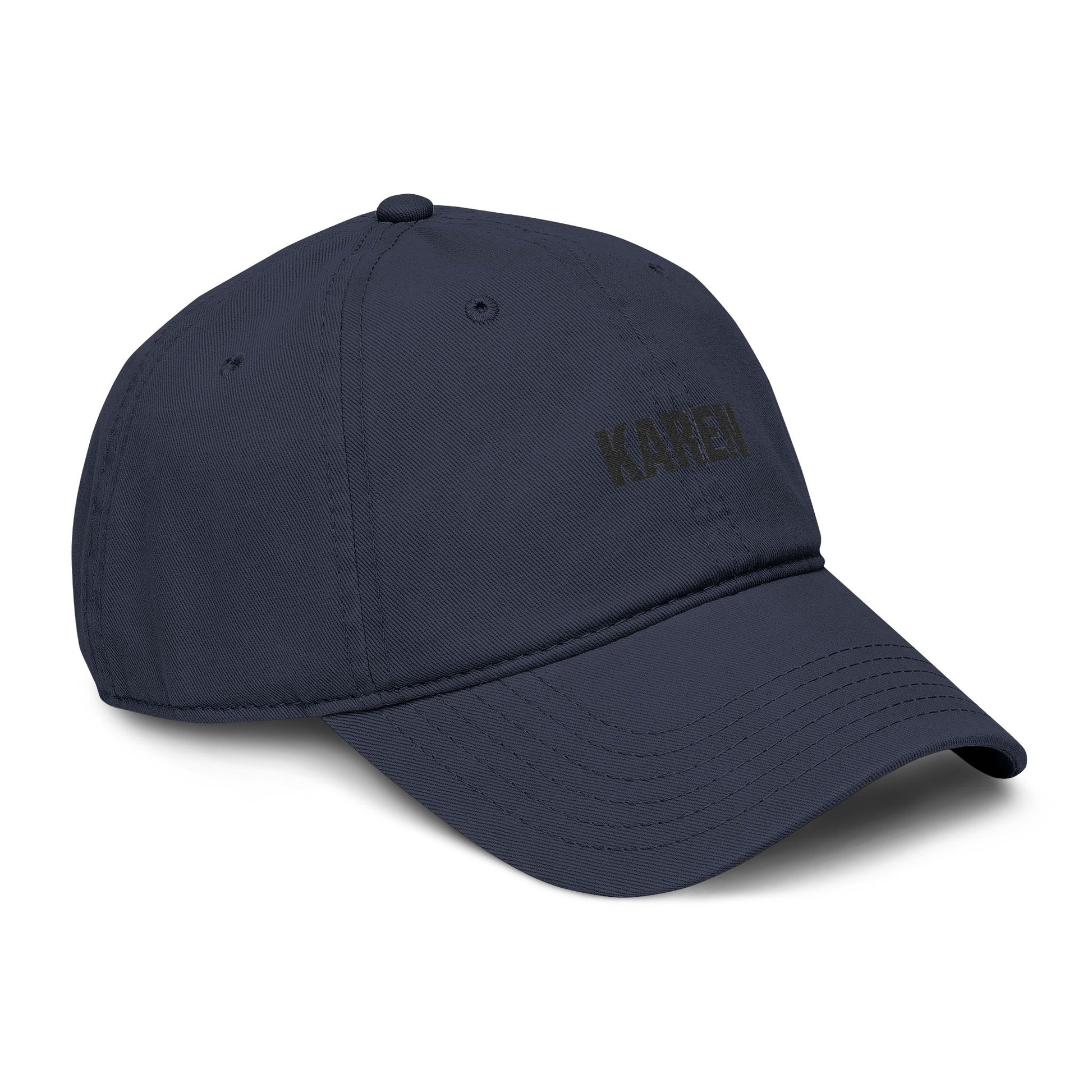 Karen Embroidered Washed Baseball Cap Hats Printify
