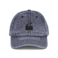 Vintage Embroidered Clapperboard Cap — Retro Film Crew Baseball Hat Hats Printify One size Navy
