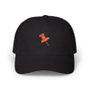 Embroidered Pushpin Dad Cap – Minimal Retro Office Hat Hats Printify Black One size