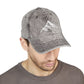 Vintage Embroidered Mountain Cap — Washed Red Dad Hat Hats Printify