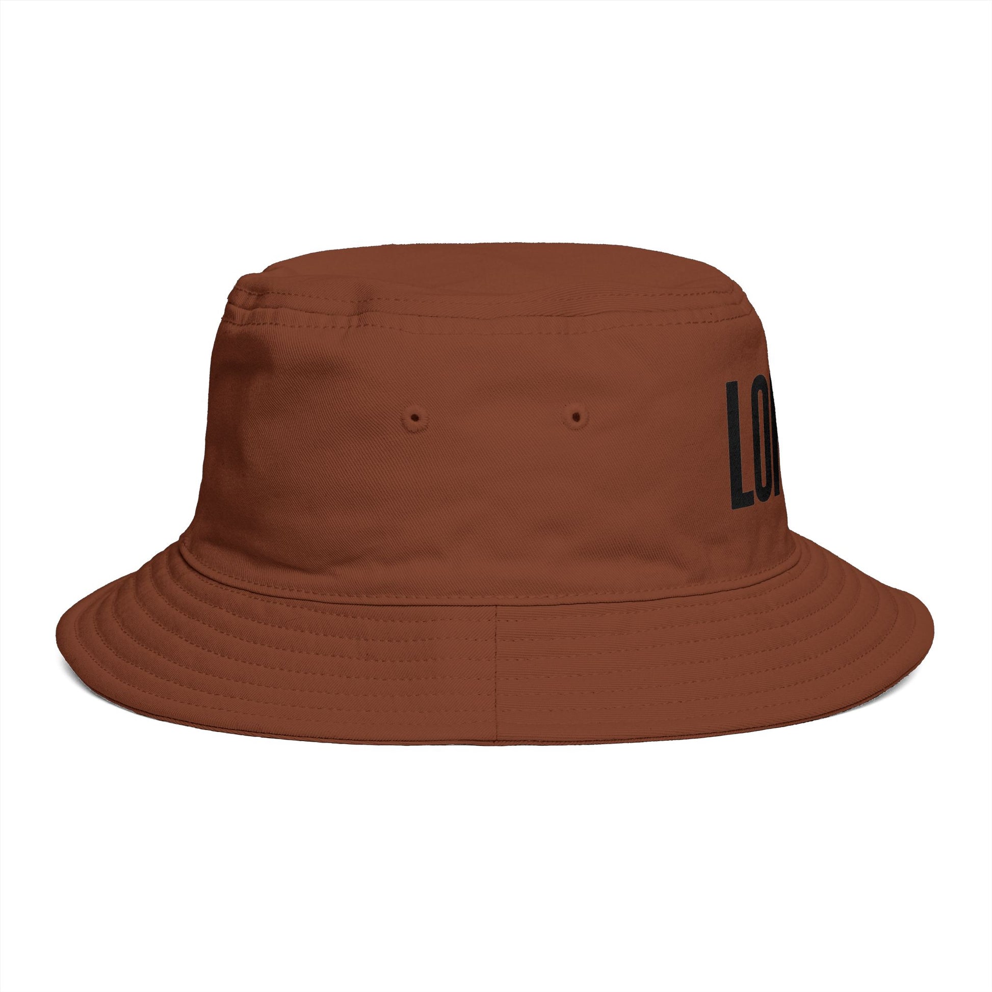 London Embroidered Bucket Hat — Minimal City Travel Sun Hat Hats Printify