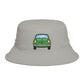 Bucket Hat — Retro Green Car Embroidered Bucket Hat Hats Printify One size Storm