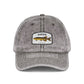 Vintage Fish Embroidered Cap Hats Printify One size Charcoal Grey