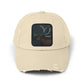 Distressed Forest Moose Cap Hats Printify Stone One size