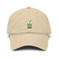 Garment Washed Baseball Cap Hats Printify One size Khaki
