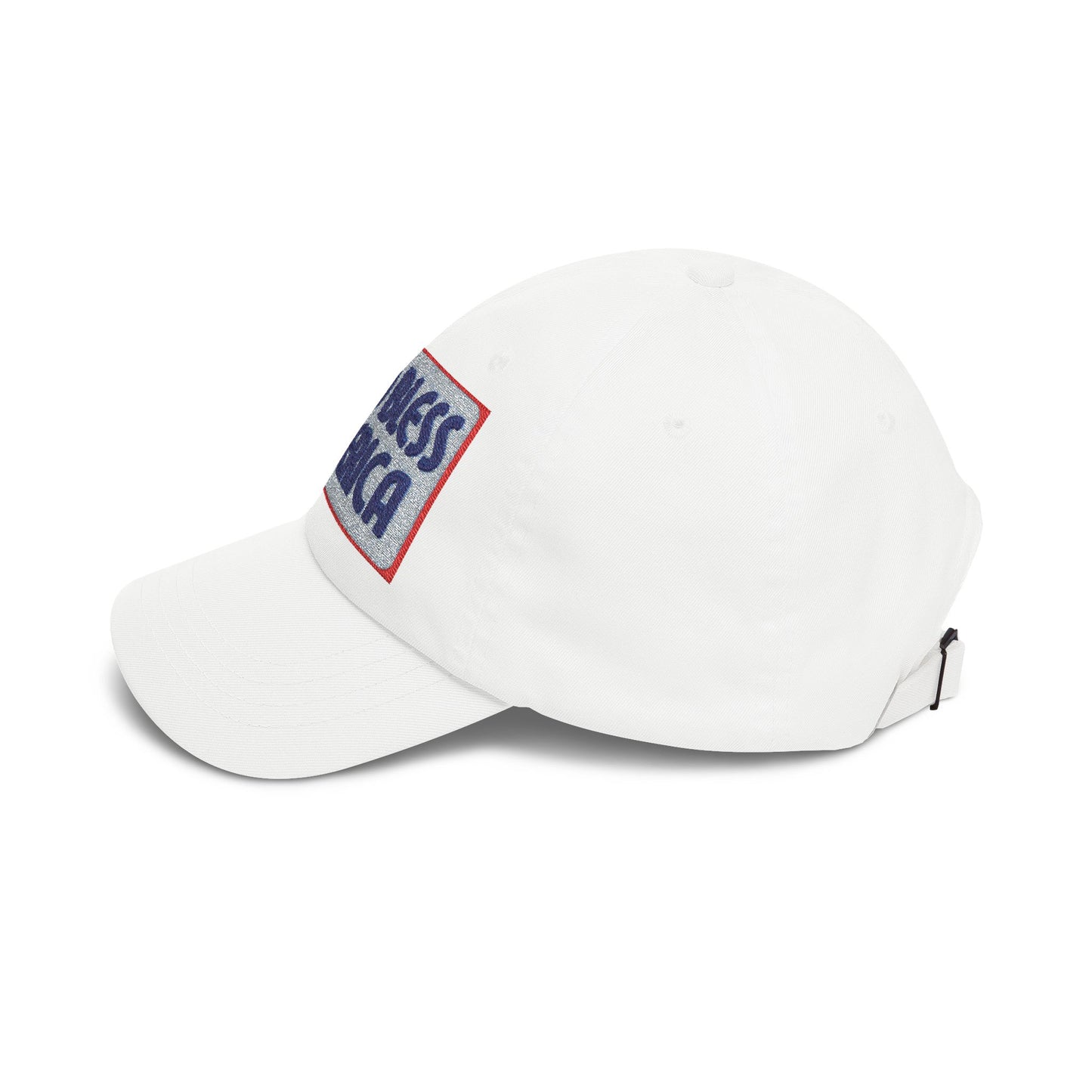 God Bless America Dad Cap — Patriotic Embroidered Baseball Hat