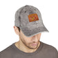 Vintage Embroidered Stetson Patch Cap — Washed Red Baseball Hat Hats Printify