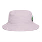 Bucket Hat — Retro Green Car Embroidered Bucket Hat