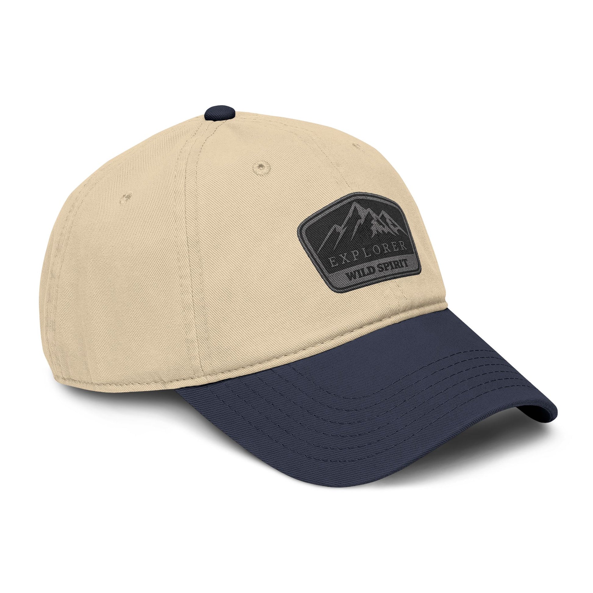 Explorer Wild Spirit Washed Baseball Cap Hats Printify
