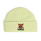 Cuff Beanie — 'No Kings' Streetwear Embroidered Beanie Hats Printify