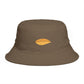 Autumn Leaf Bucket Hat — Brown Fall Outdoor Sun Hat