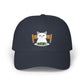 Dad Cap — Grumpy Cat at Dinner Embroidered Hat Hats Printify Navy One size