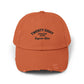 Distressed Baseball Cap — "Twenty Eight" Vintage Embroidered Dad Hat Hats Printify Burnt Orange One size