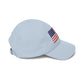 American Flag Dad Cap — Embroidered USA Baseball Hat for 4th of July Hats Printify