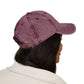 Vintage Embroidered Kitten Cap - Washed Red Dad Hat Hats Printify