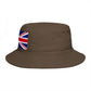 Union Jack Bucket Hat — British Flag Cotton Sun Hat