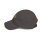Dad Cap with Embroidered '130' Patch – Classic White Baseball Hat