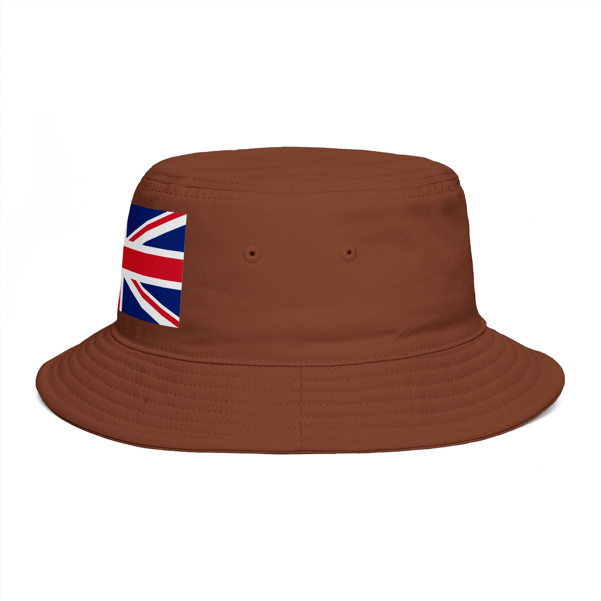 Union Jack Bucket Hat — British Flag Cotton Sun Hat Hats Printify