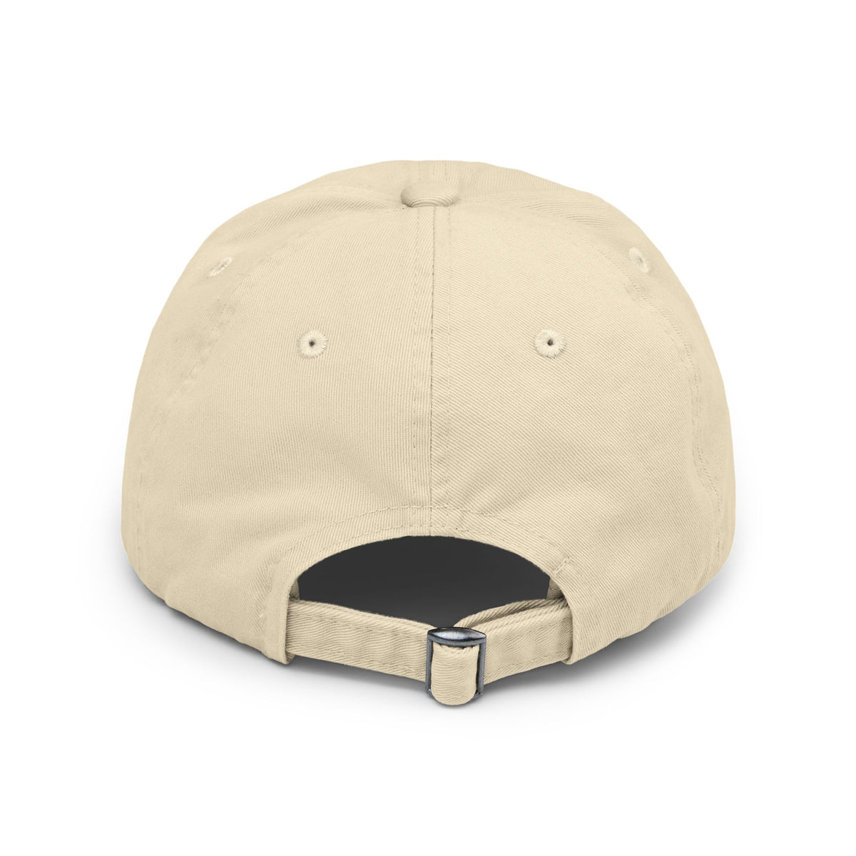 Distressed Cap — Vibrant Flame Lion Embroidered Baseball Hat Hats Printify