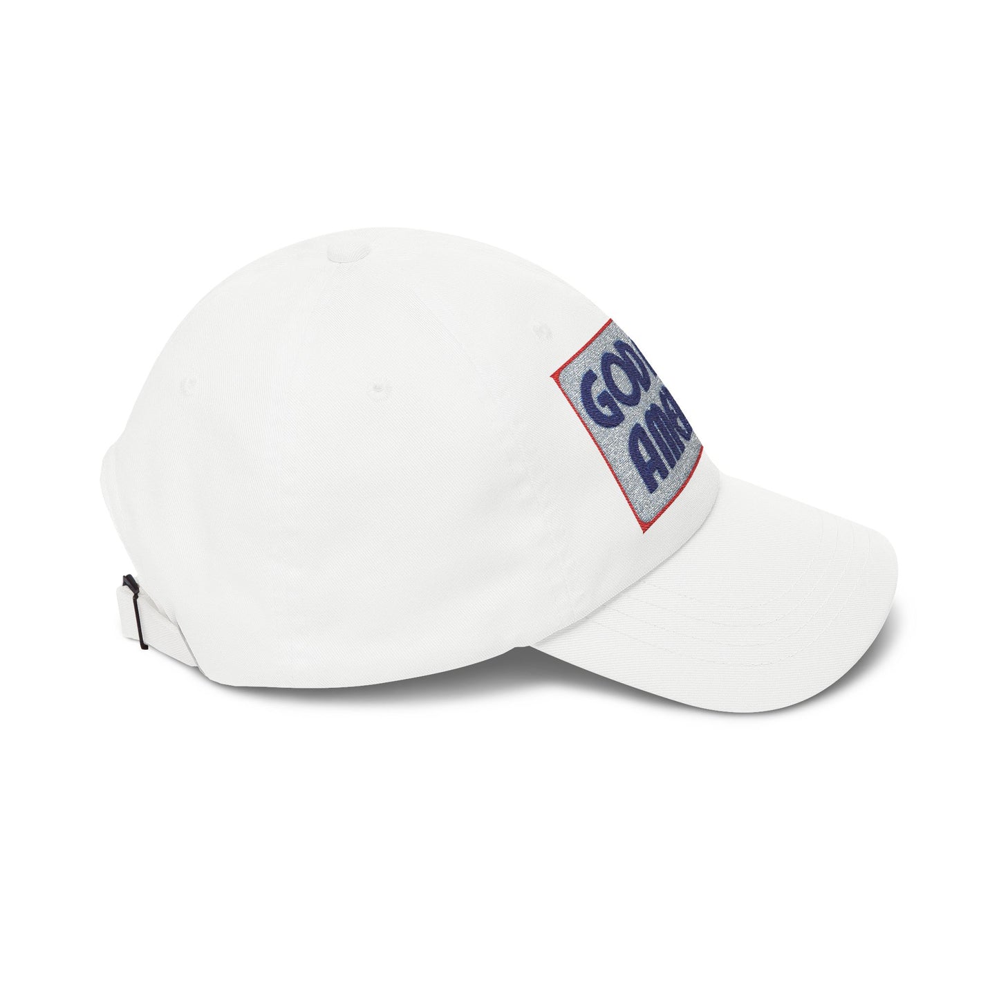 God Bless America Dad Cap — Patriotic Embroidered Baseball Hat