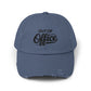 Unisex Distressed Cap Hats Printify Scotland Blue One size