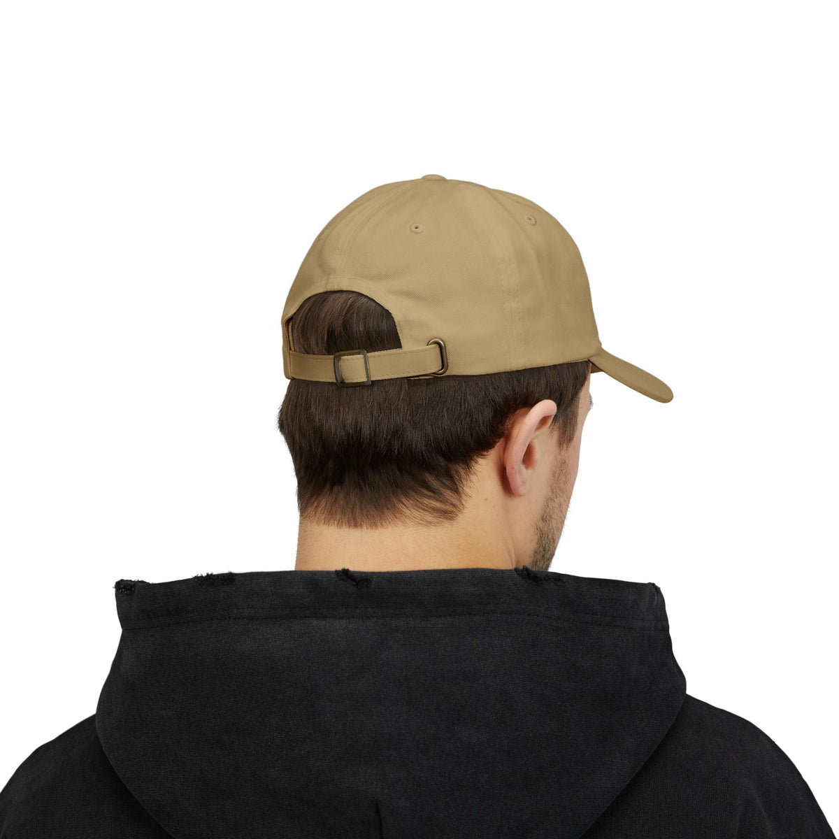 Dad Cap — Embroidered Fiery Lion Patch Baseball Hat Hats Printify