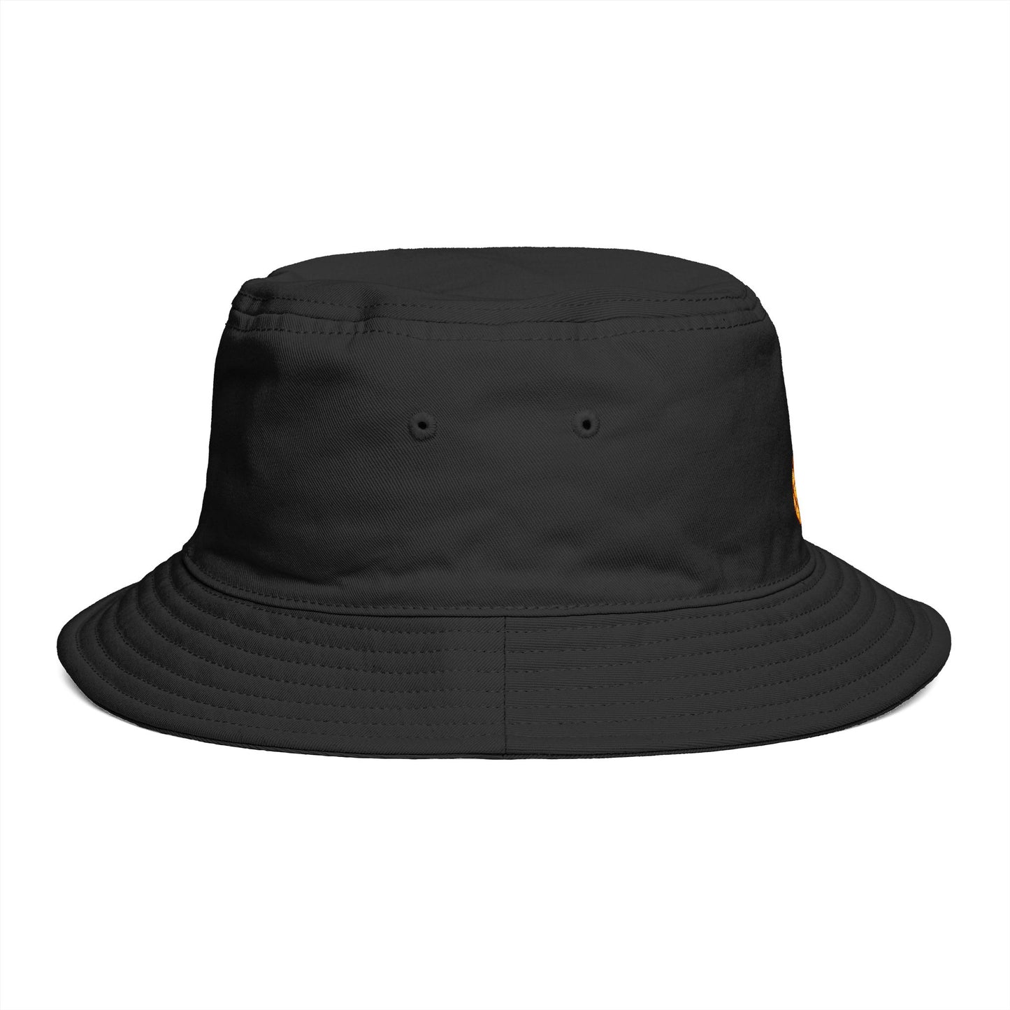 Pineapple Embroidered Bucket Hat — Tropical Summer Sun Hat Hats Printify